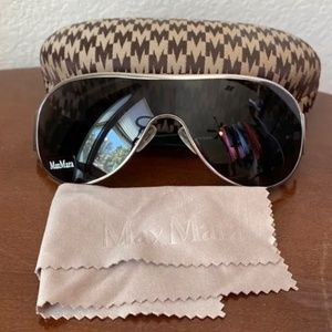 MaxMara Y2K Sporty Shield Sunglasses